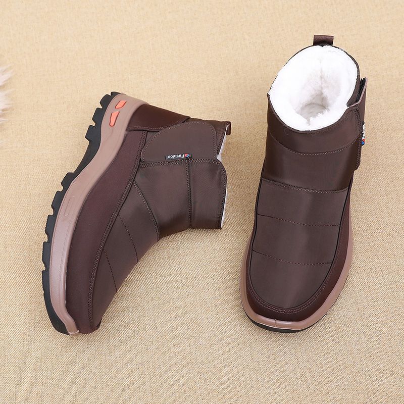 🔥【39-45】👟Męskie buty zimowe wykonane z czystej bawełny, aksamitu i grubego futra.