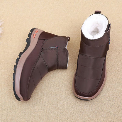 🔥【39-45】👟Męskie buty zimowe wykonane z czystej bawełny, aksamitu i grubego futra.