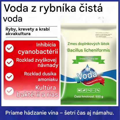 🐟🌊🔬500g Prémiový prášok do jazierka | Čistička vody a regulácia rias🐟🌊🔬