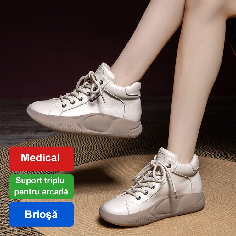 【35-40】Zapatos retro de piel de vaca con suela gruesa, nuevos zapatos informales modernos y versátiles. 