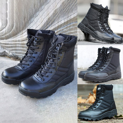 👍 【39-45】Botas militares de hombre para senderismo y montañismo al aire libre. 