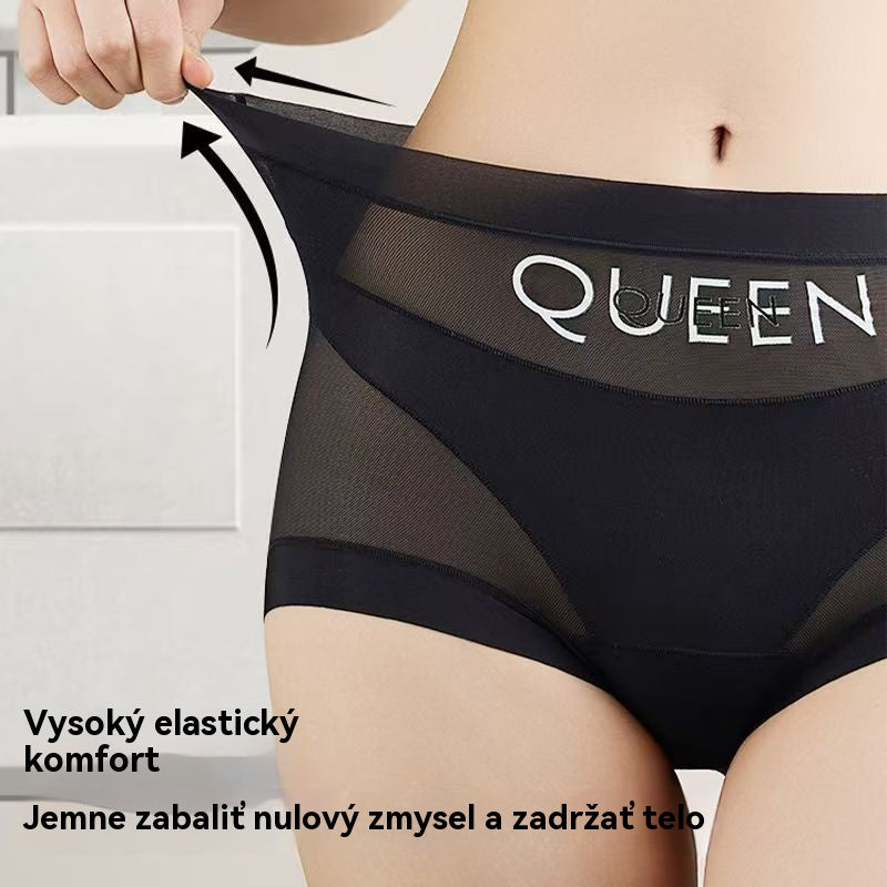🔥🩲【Kúpte 3, získajte 3 zadarmo】🩲Sada 6 kusov za 27 eur -- Posledný deň - zľava 50 % - Antibakteriálna spodná bielizeň s vysokým pásom na kontrolu brušného tuku