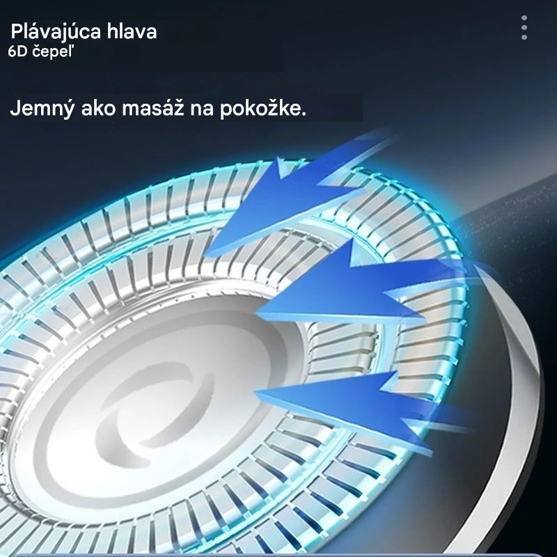 🧡【Posledný deň, pol ceny】Mini prenosný elektrický holiaci strojček s magnetickými vodeodolnými dvojitými čepeľami