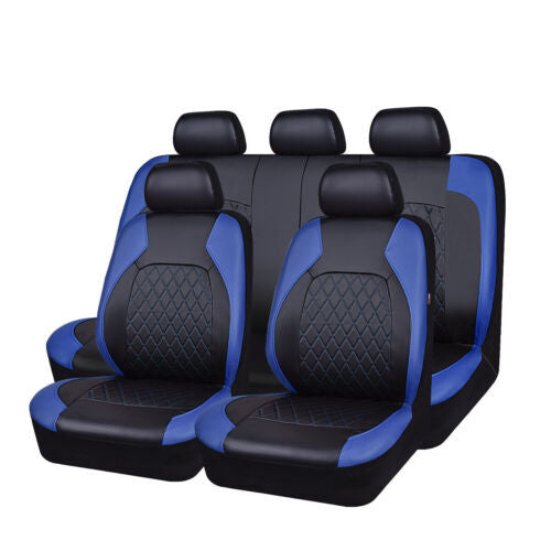 🚗🚗Juego universal de fundas para asientos de coche de cuero suave