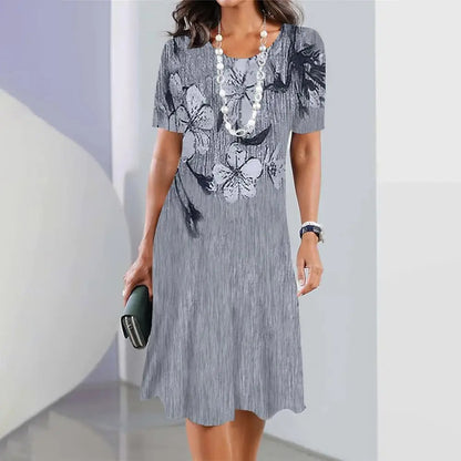 👗💖Časovo obmedzená najnižšia cena: zľava 50 %! Nové elegantné retro šaty s okrúhlym výstrihom z roku 2026 [S~5XL]