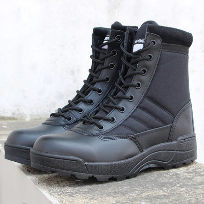 👍 【39-45】Botas militares de hombre para senderismo y montañismo al aire libre. 