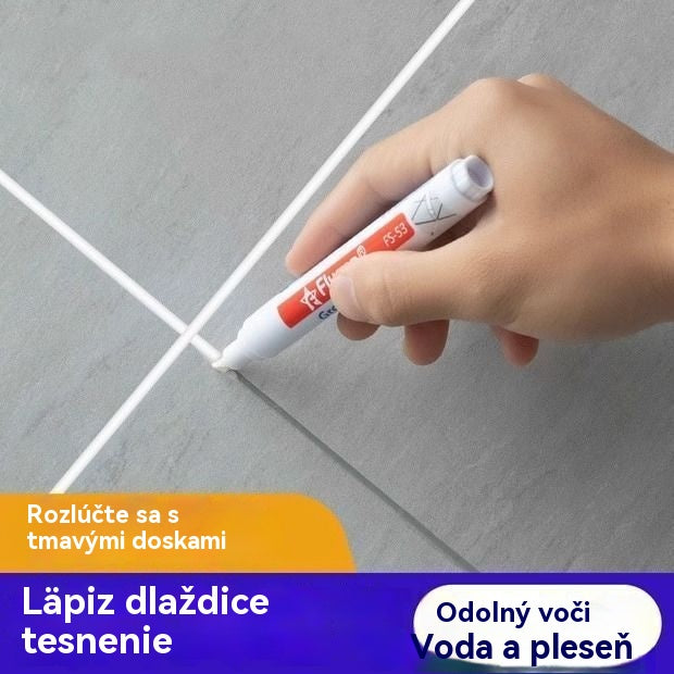 🔥Protiplesňové a vodeodolné pero na škárovanie dlaždíc