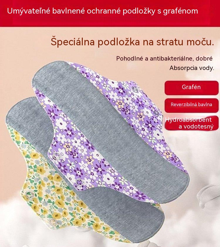 🔥🌈【Kúpte 3, získajte 2 zadarmo】Nové prateľné antibakteriálne intímky vyrobené z bavlny a grafénu