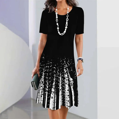 👗💖Časovo obmedzená najnižšia cena: zľava 50 %! Nové elegantné retro šaty s okrúhlym výstrihom z roku 2026 [S~5XL]