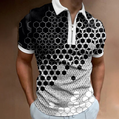 ✨👔50% popusta💖 [S-3XL]🌹 Nova ljetna muška polo majica s patentnim zatvaračem za 2026.