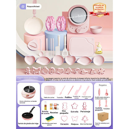 🔥 50% ZĽAVA! 🎁 Mini kuchynská súprava na varenie pre skutočné deti 🍳✨