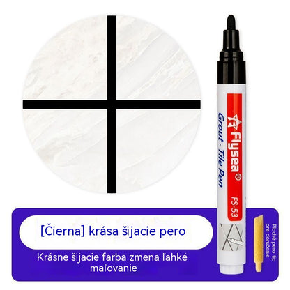 🔥Protiplesňové a vodeodolné pero na škárovanie dlaždíc