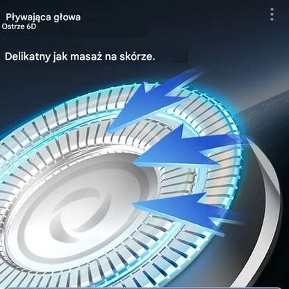 🧡【Ostatni dzień, połowa ceny】Mini przenośna golarka elektryczna z magnetycznymi, wodoodpornymi, podwójnymi ostrzami