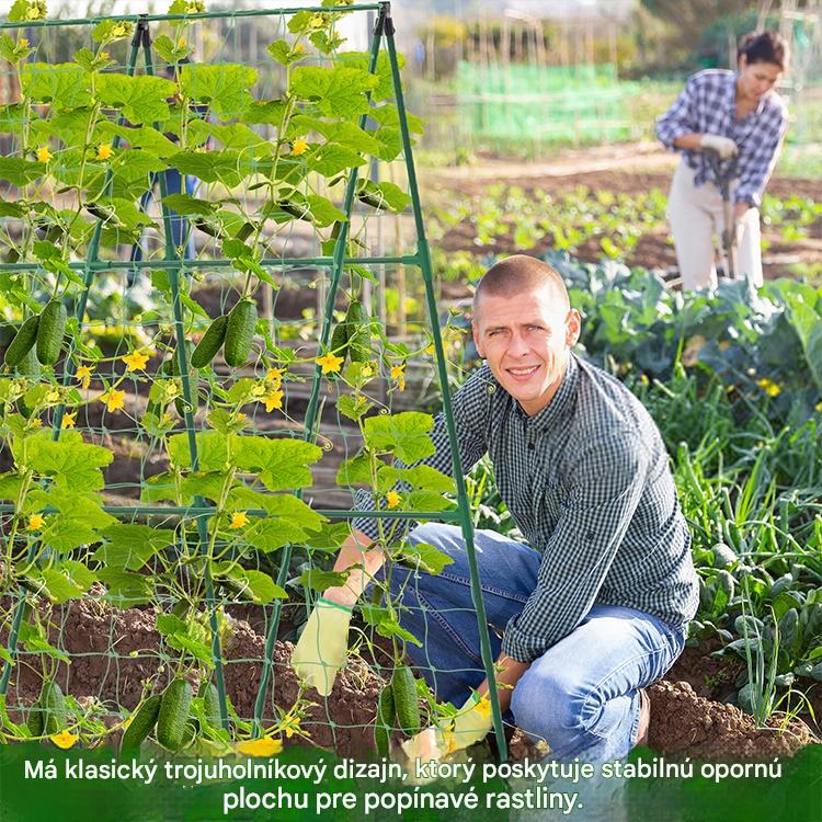 🌱🌱🌱 Viničová preliezačka - hrubá oceľová rúrka potiahnutá plastom