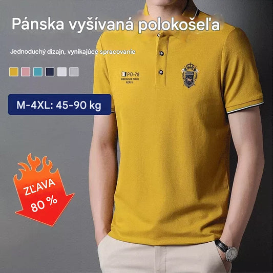 🔥🥰【Platba na dobierku】Najnovšie pánske polo tričko z roku 2026 (M-4XL)
