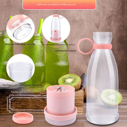 ✨🍎【Časovo obmedzená zľava 50%】Nový prenosný odšťavovač 2026 – Noste ho so sebou a vychutnajte si čerstvé a zdravé ovocné a zeleninové šťavy kedykoľvek.