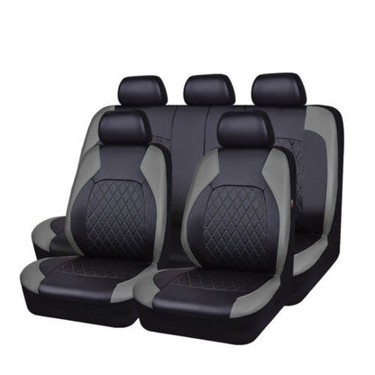 🚗🚗Juego universal de fundas para asientos de coche de cuero suave