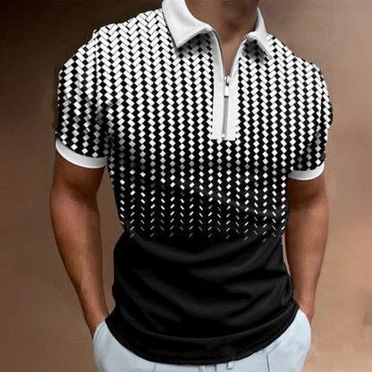 ✨👔50% popusta💖 [S-3XL]🌹 Nova ljetna muška polo majica s patentnim zatvaračem za 2026.