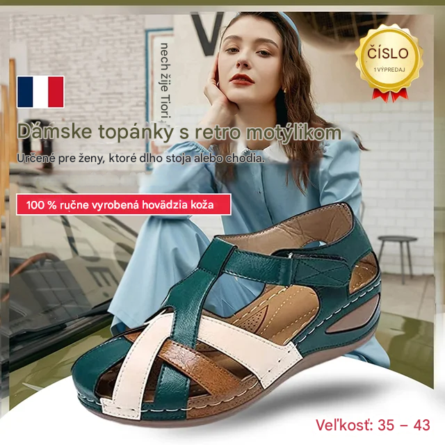 ✨🩰【Sezónna akcia】【35-43】Dámske pohodlné rímske sandále z mäkkej kože