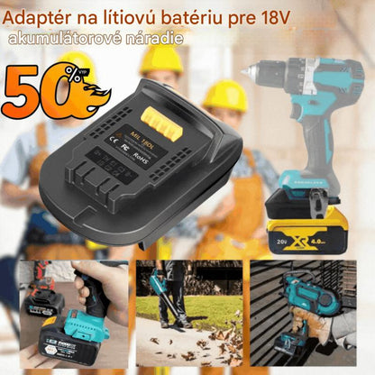 ⚡【50% OFF】 18V Battery Tool Lithium Battery Adapter