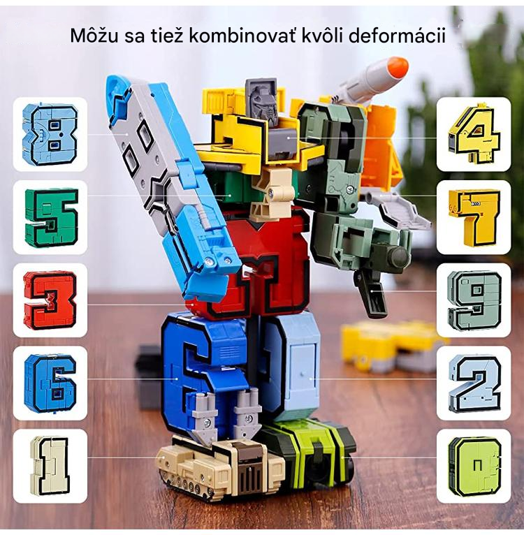 🤖🧩【50% popusta】Novi digitalni transformirajući robot, dječja igračka koja se transformira
