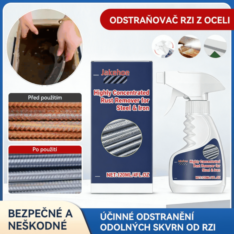 [Kupite jedan, dobijte jedan gratis] 🔥 Visokokoncentrirano sredstvo za uklanjanje hrđe s čelika