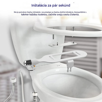 🚽💦【Časovo obmedzená polovičná cena】Nevyžaduje elektrinu, inteligentná toaleta s dvoma tryskami, samočistiaca hygienická inteligentná toaleta.