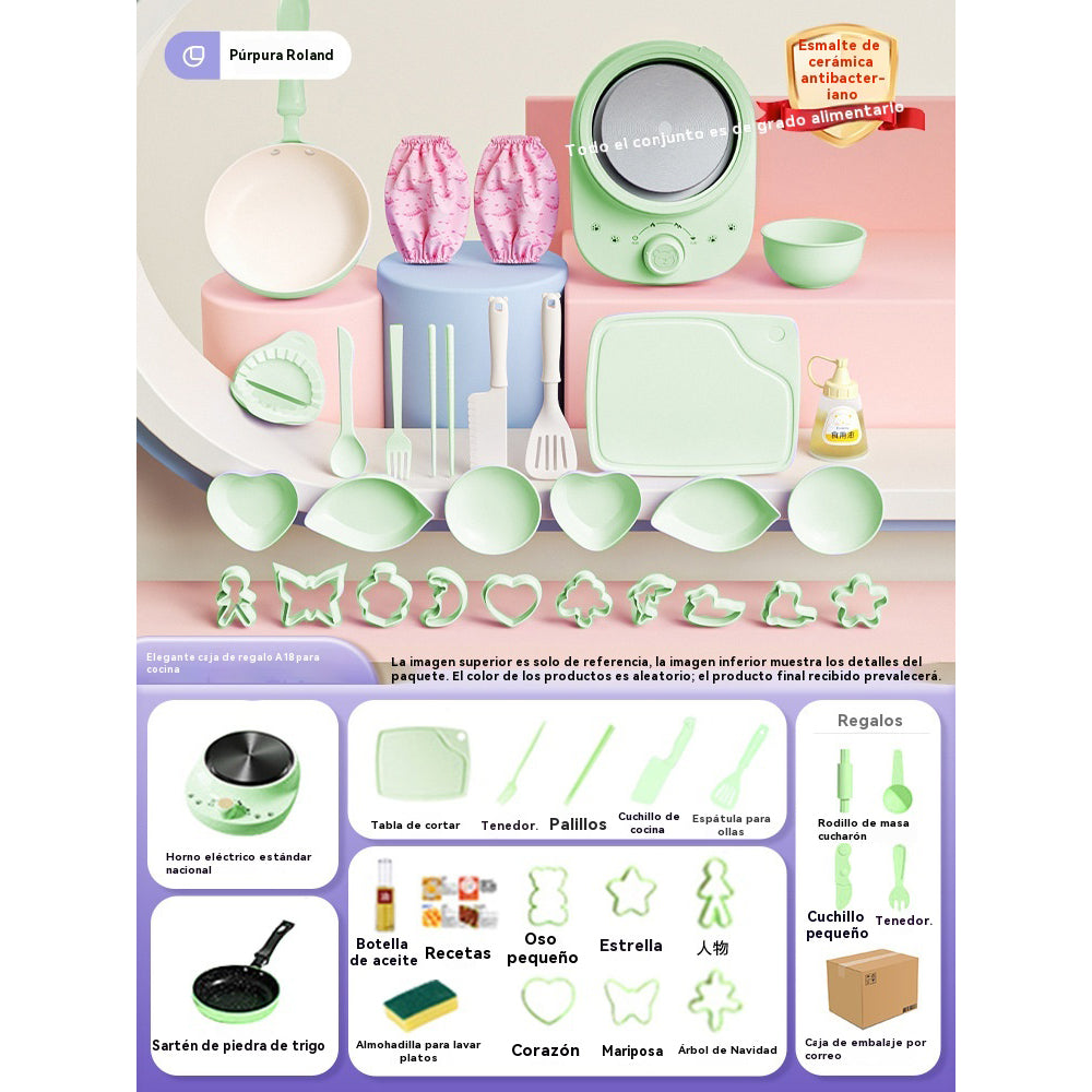 🔥 50% ZĽAVA! 🎁 Mini kuchynská súprava na varenie pre skutočné deti 🍳✨