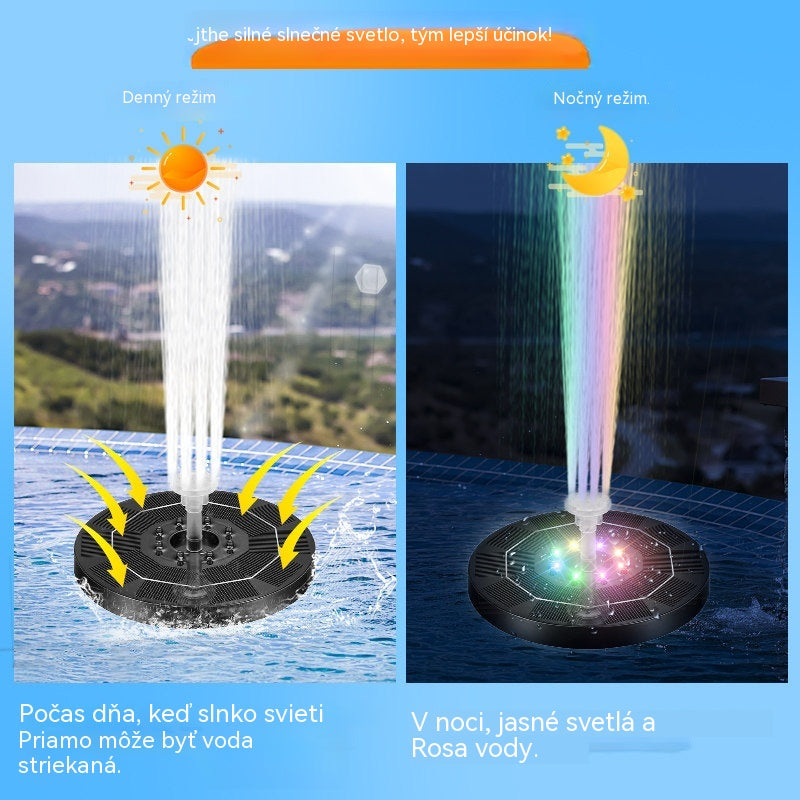 💥【Nový model】Vonkajšia záhradná solárna fontána