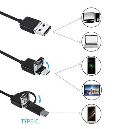 🌹💖【50%OFF】✨😍(Type-C, USB, Micro USB) endoskop tri u jednom 【5M】