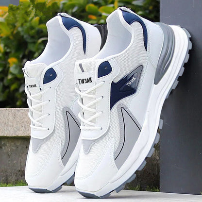 🔥👟[Hot Selling] Pánska priedušná ležérna obuv, odolná voči zápachu, mäkká kožená podrážka, štýlová a všestranná