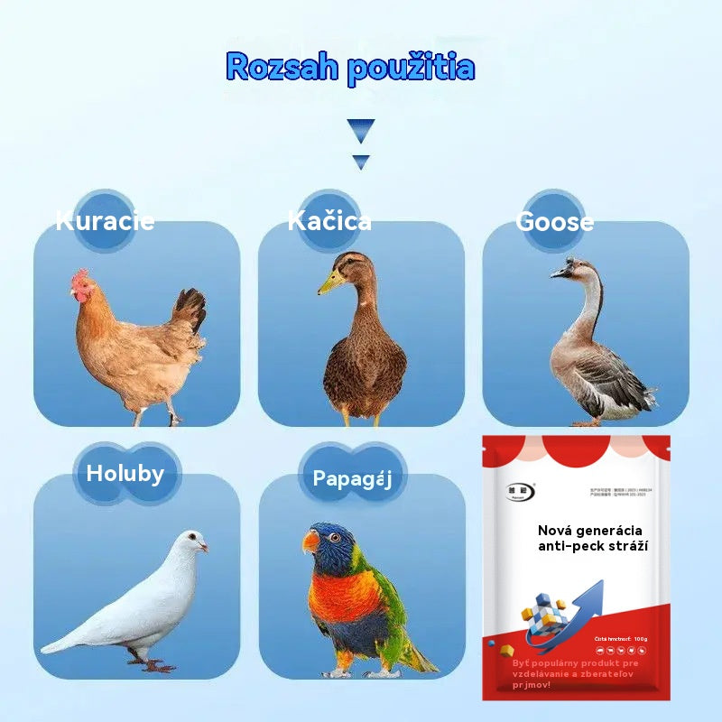 🐔【Kúpte jeden kus, druhý dostanete zadarmo】🐓Veterinárny doplnok s obsahom stopových prvkov na prevenciu zobania. Vhodný pre sliepky, kačice, husi a 🐣zvieratá, ktoré trpia únavou kloaky, zníženou kvalitou peria alebo vajec.