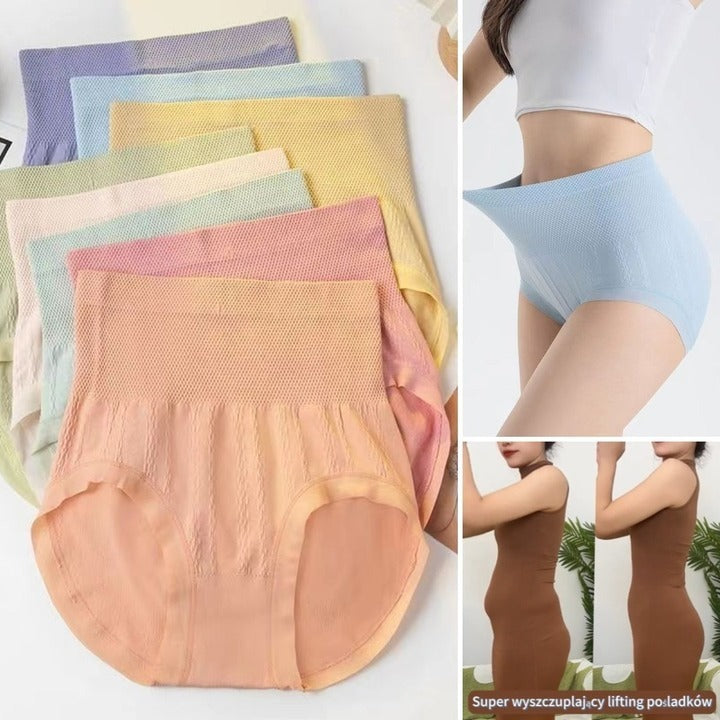 🔥【Kup 8, a 8 dostaniesz gratis】🔥Ostatni dzień - 50% zniżki - Wysokie majtki antybakteryjne modelujące brzuch