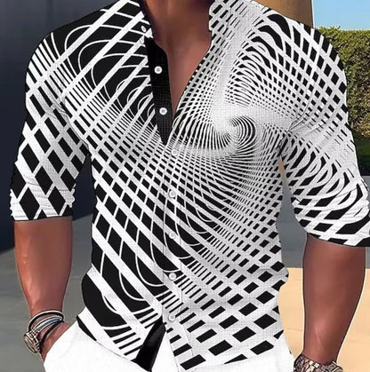 💥💥【Časovo obmedzená akcia】👔【S-6XL】Pánske bavlnené tričko s potlačou