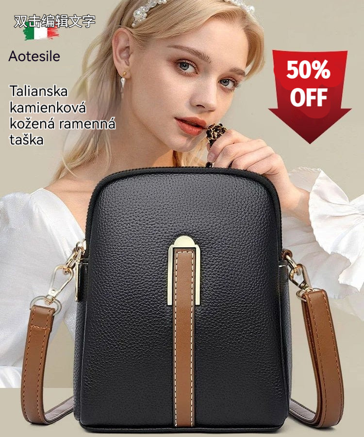 👜Posledný deň⏰50% ZĽAVA⏰Moderné dámske kabelky z pravej kože