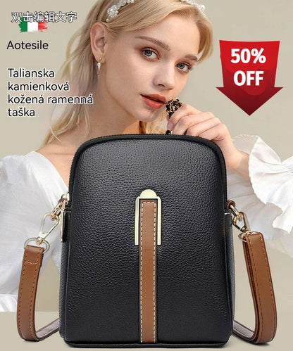 👜Posledný deň⏰50% ZĽAVA⏰Moderné dámske kabelky z pravej kože