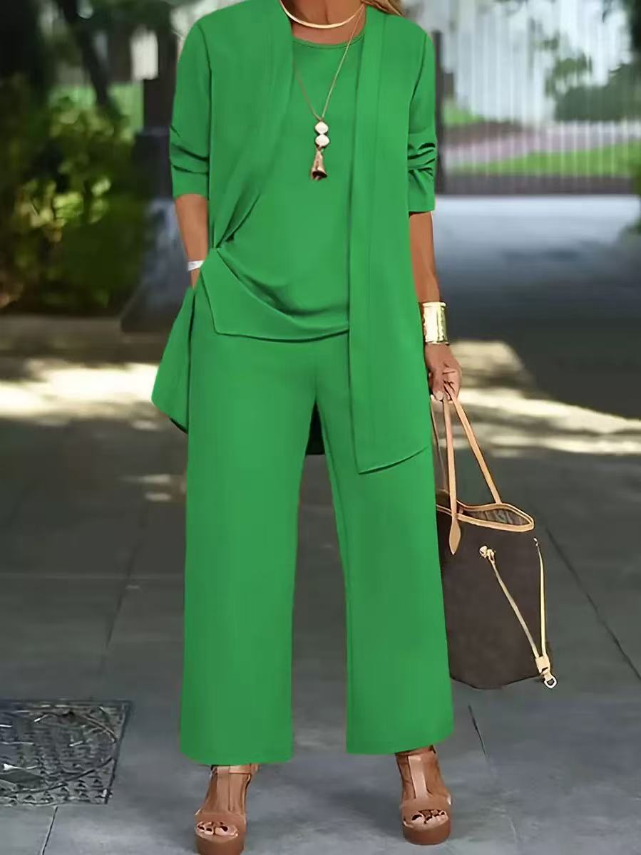 🧥【S-5XL】Elegantni ženski set od tri dijela širokog kroja🍂