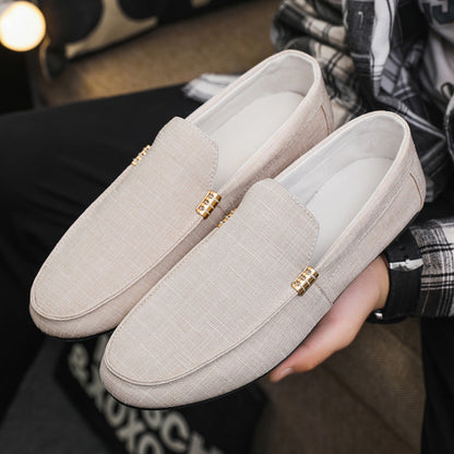 【50% de descuento】【39-48】Zapatos casuales de negocios para hombre, tallas grandes, modelo 2026, suela suave y transpirable.