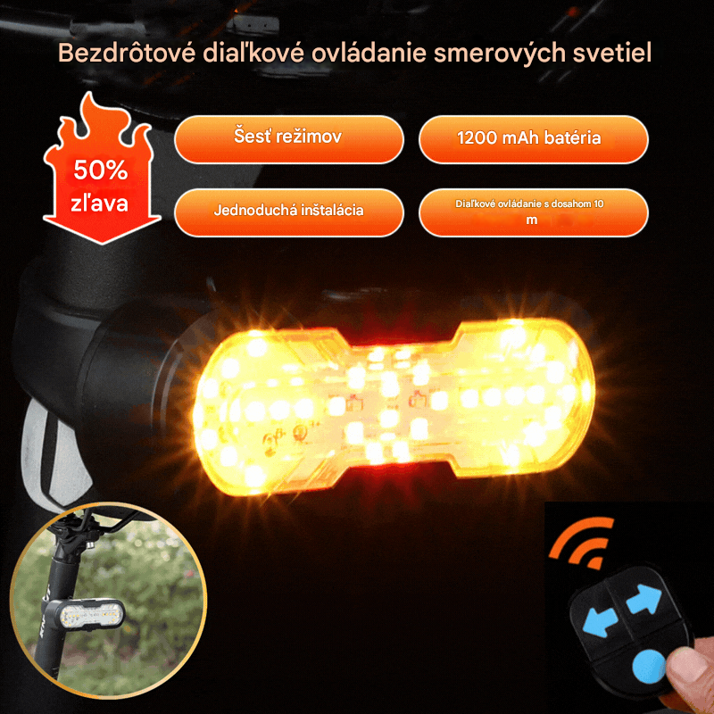 😀【Časovo obmedzená polovičná cena】Úplne nový multifunkčný bezdrôtový diaľkový ovládač, ovláda klaksón a smerovky