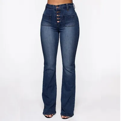 🎀Wysokiej jakości bestseller! 👖【S-4XL】✨2026 Nowe damskie spodnie z wysokim stanem i rozszerzanymi rękawami