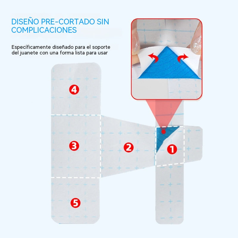 [50piezas] Protectores de dedos flexibles, parches para quemaduras, vendas deportivas duraderas